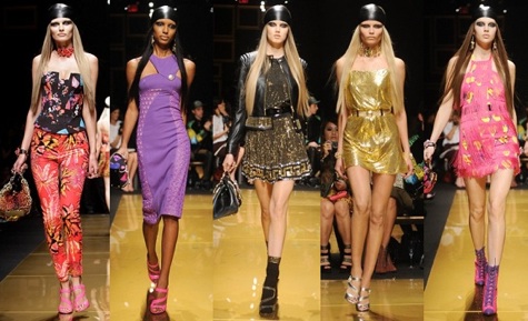 Images: Versace for H&M fashion show